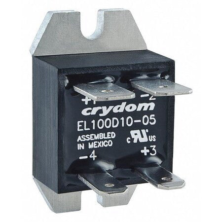 Crydom El100d10-05 Solid State Relay, 1 Phase, Quick Connect, Panel, Mosfet