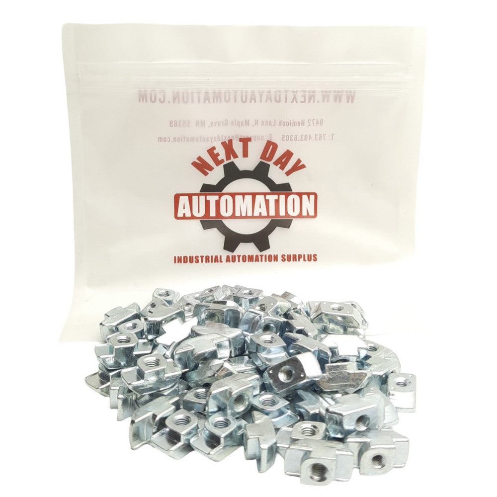 Lot of 70 Bosch 3842530283 Aluminum Extrusion T Nuts, Slot 10, M5 Thread