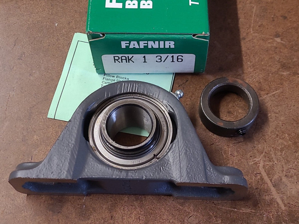 New Fafnir RAK 1 3/16 Pillow Block Bearing 1-3/16" Bore