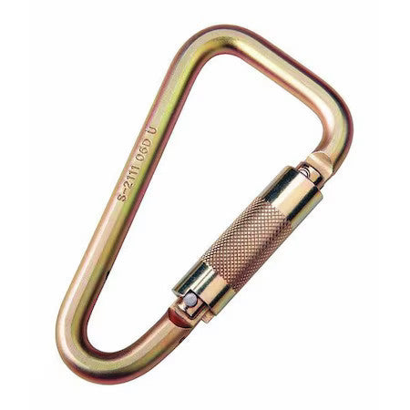 3M Dbi-Sala 2000113 Carabiner, Auto-Lock, Pear, 7 In Length, 1-3/16'' Gate