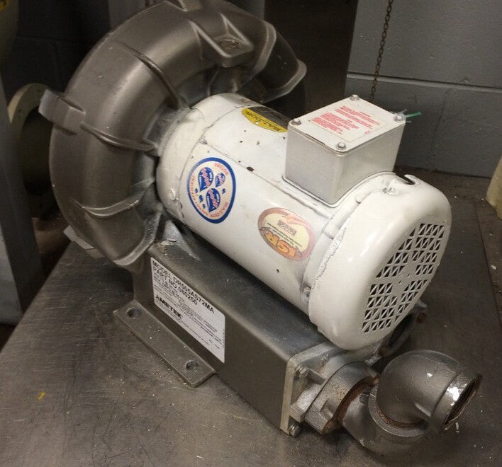 AMETEK DR505AS72MA REGENERATIVE BLOWER 2HP 3PH 230/460V