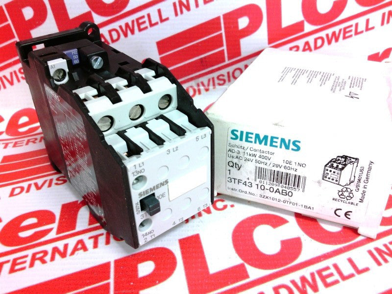 SIEMENS 3TF4310-0AB0 / 3TF43100AB0 (NEW IN BOX)