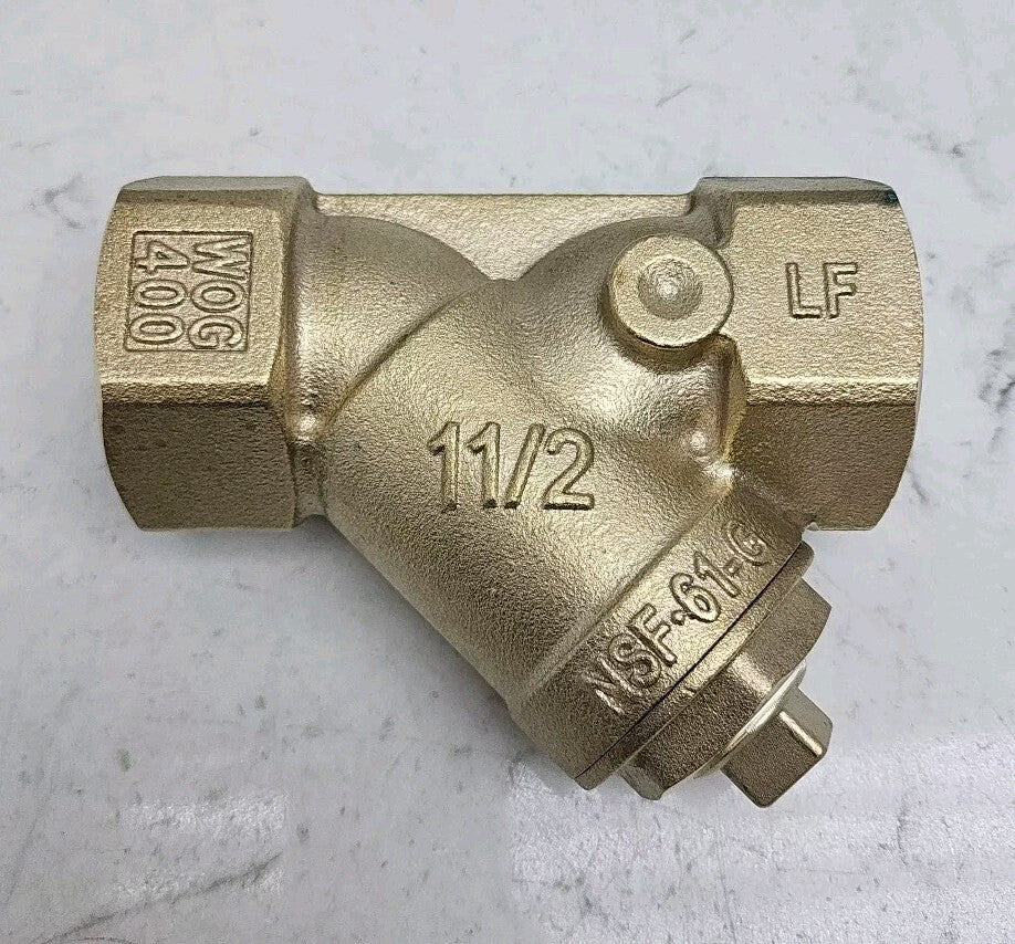 Watts 1-1/2" Y-Stainer 400 Wog 125 Wsp Used See Pictures 