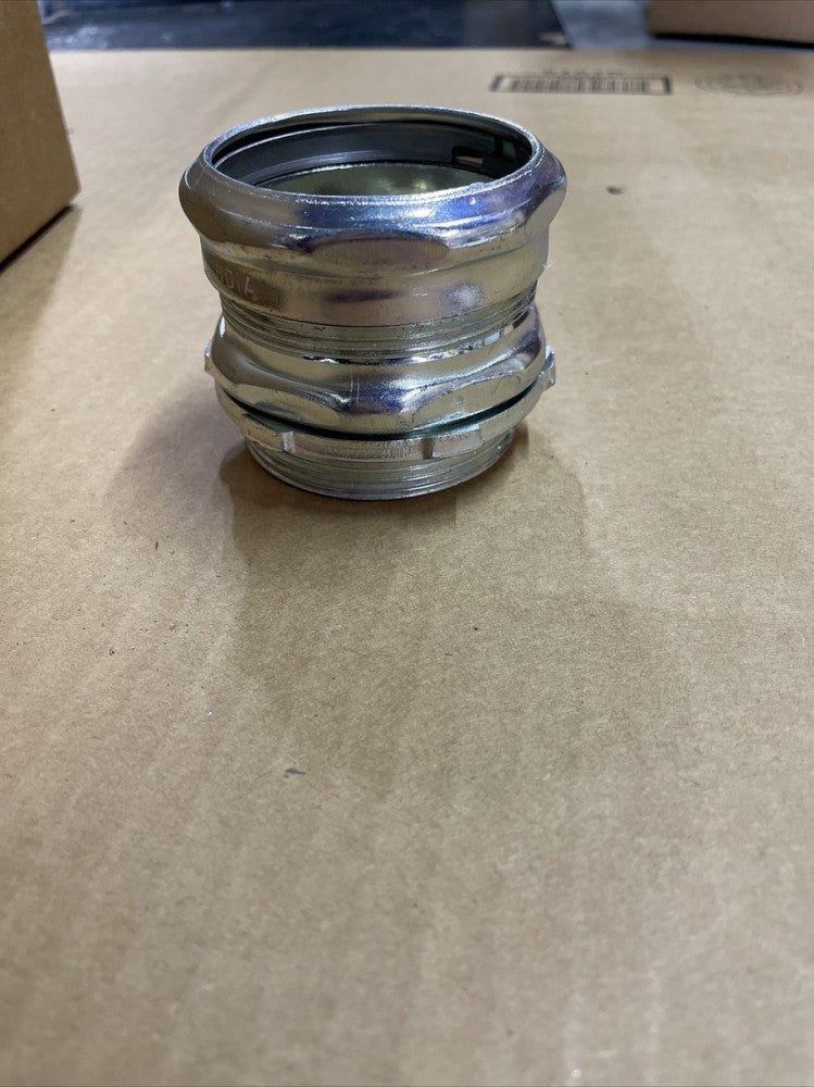 1) NEW OLD STOCK! T&B 2" EMT COMPRESSION CONNECTOR STEEL FREE EXPEDITED SHIPPING