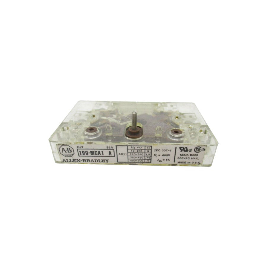 ALLEN BRADLEY 199-MCA1 SER. A 600V .6A UNMP