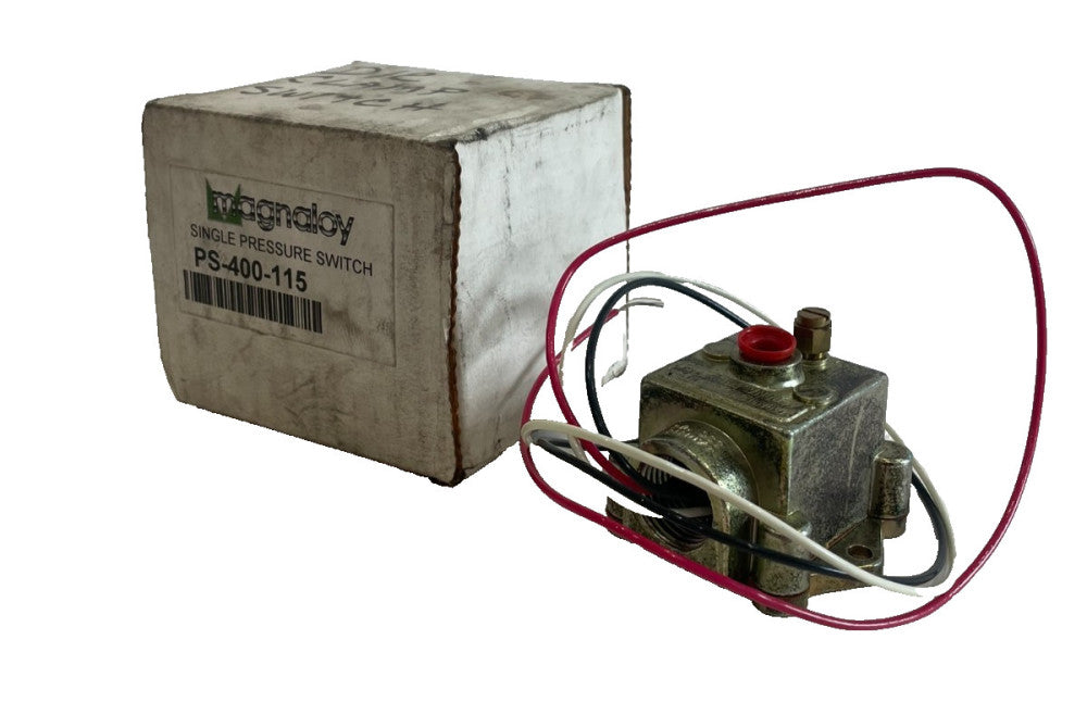 NEW MAGNALOY PS-400-115 SINGLE PRESSURE SWITCH PS400115