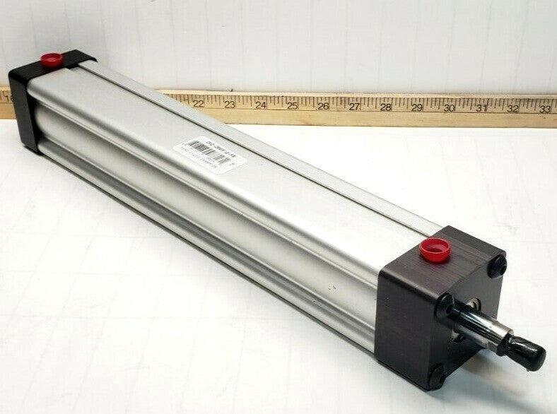 New Mead Fluid Dynamic Pneumatic Cylinder 1-1/2" BORE X 12" STROKE DM2-200X12-FB