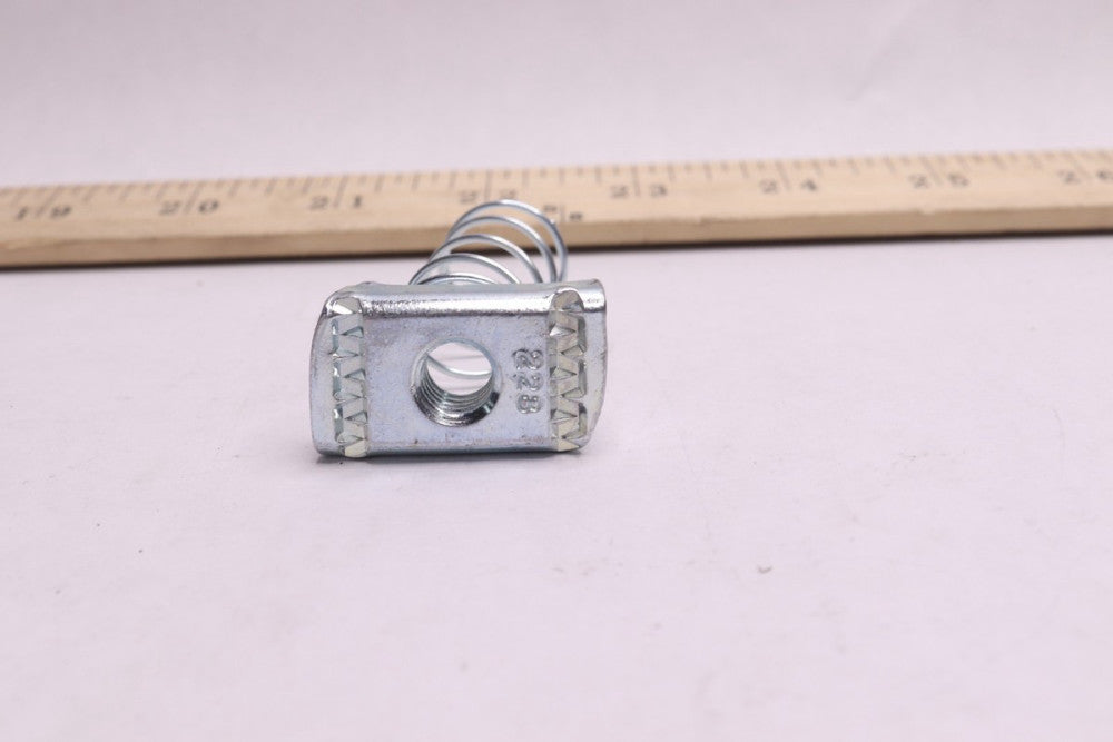 Short Spring Channel Nut Zinc Plated 5/16" 223