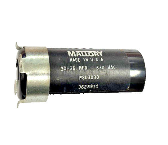 MALLORY PSU3030 MOTOR START CAPACITOR 330 VAC