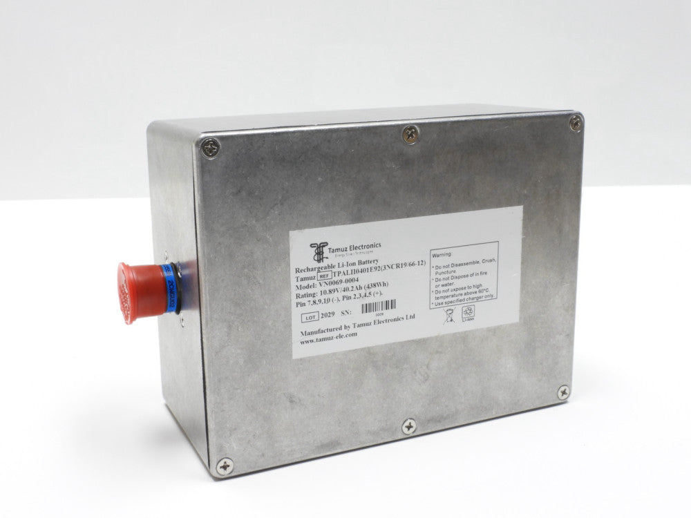 Tamuz TPALII0401E92 Rechargeable Li-Ion Battery 10.89V/40.2 Ah (3NCR19/66-12) VN