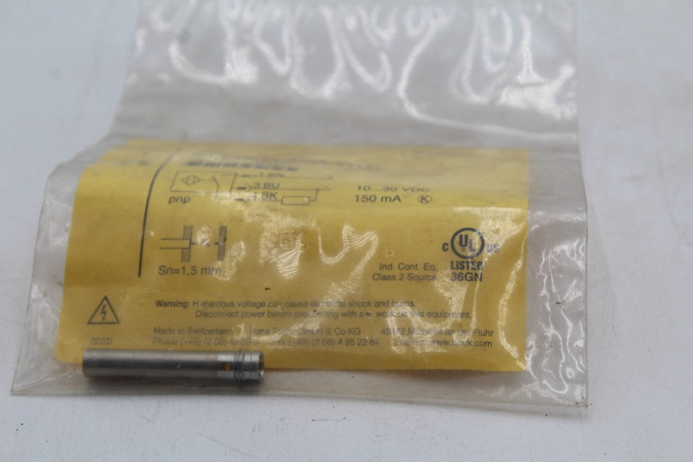 Turck Bi1,5-H6,5K-AP6X-V1131 Inductive Sensor