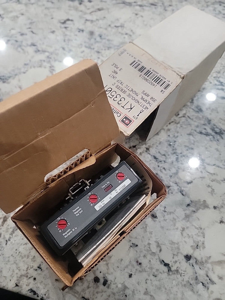 NEW CUTLER HAMMER KT3350T OVERLOAD BREAKER TRIP UNIT ONLY 350AMPS 3 POLES