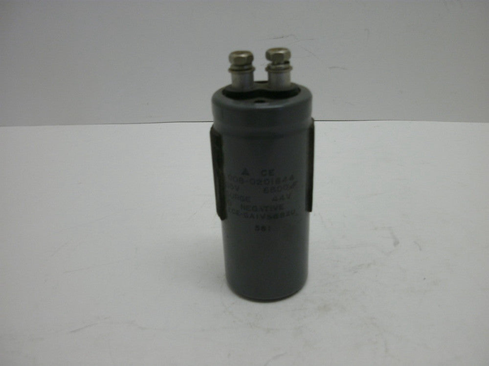 CE 008-0201644 CAPACITOR 35V 6800UF SURGE 44V NEGATIVE ECE-GAIVS682U