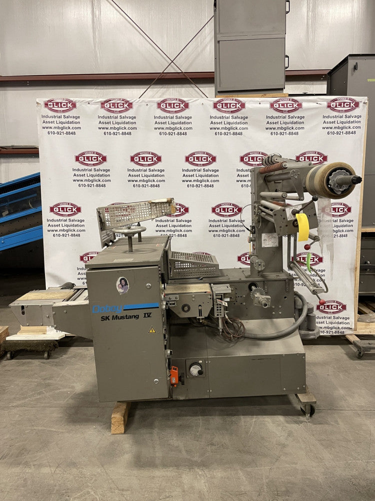 Doboy SK Mustang IV 11” Horizontal Film Flow Wrapper 230V 3PH