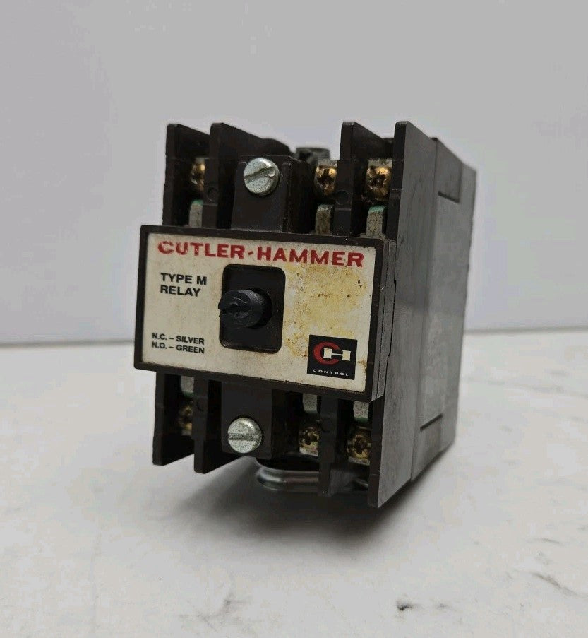 Cutler Hammer D26MB D26MPR D26MPL D26MPS Control Relay Type M 120v-ac