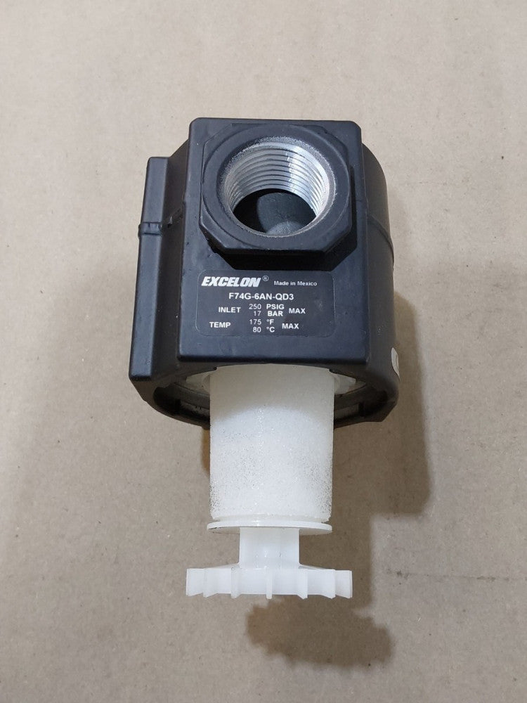 EXCELON,  F74G-6AN-QD3, 250 PSIG MAX, 175° MAX