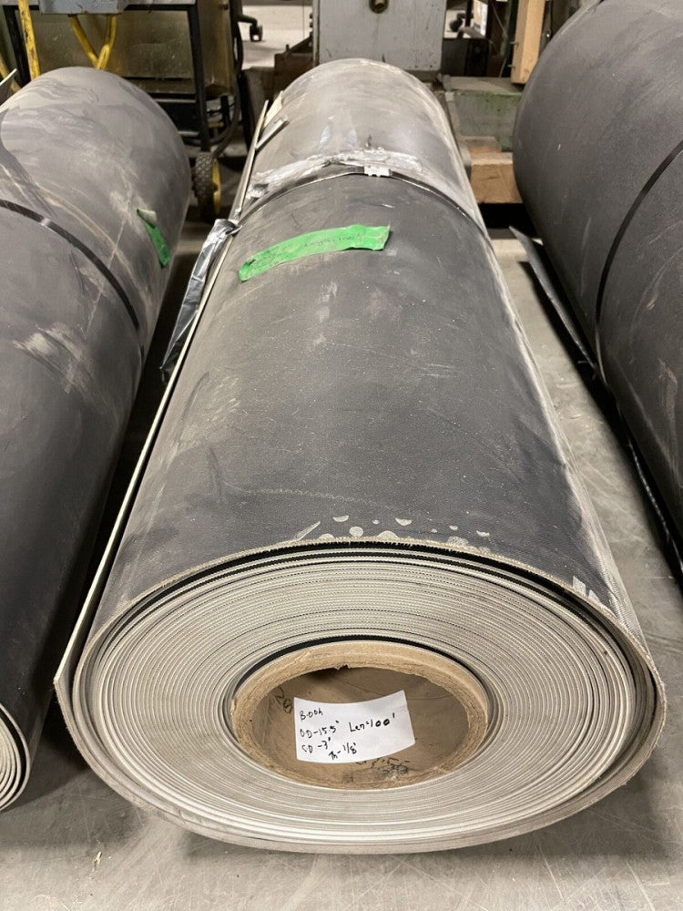 47.5" 2 Ply PVC Matte Finish Conveyor Belt 100' X 3mm