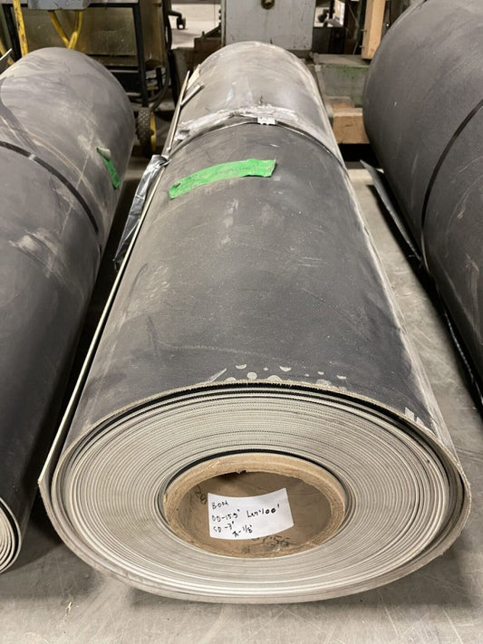 47.5" 2 Ply PVC Matte Finish Conveyor Belt 100' X 3mm