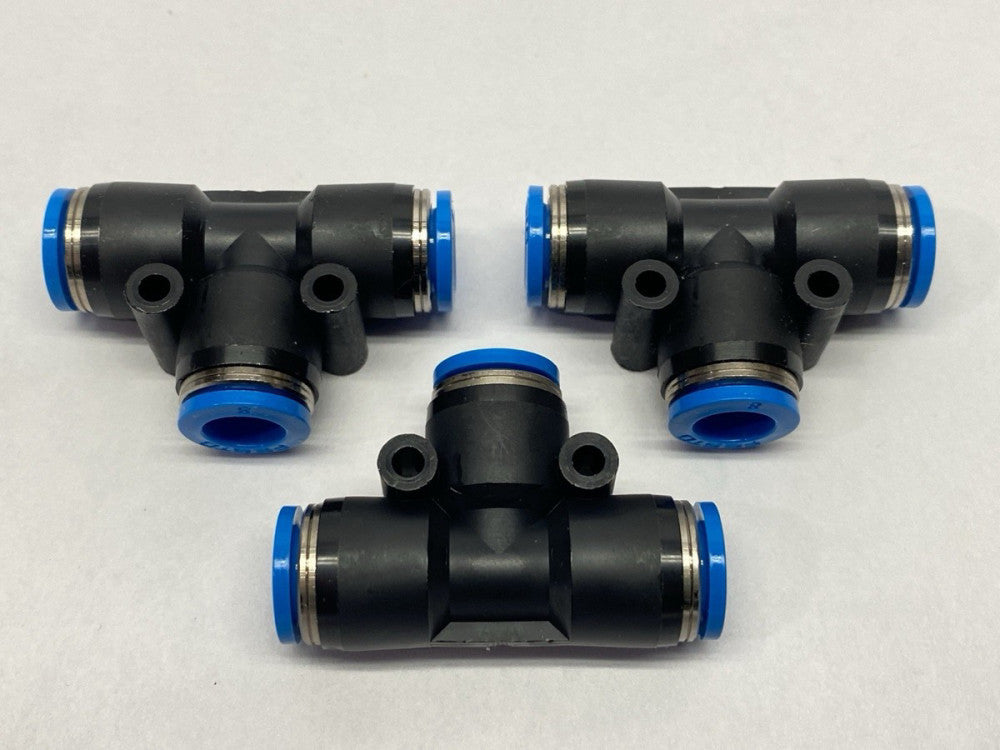 Festo QST-8 Push-In T-Connector 8mm OD Tube 153130