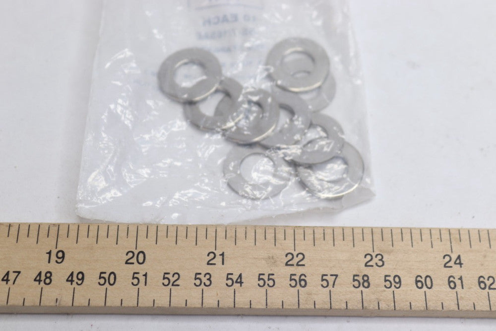 (10-Pk) Stainless Steel Washers 7/16"