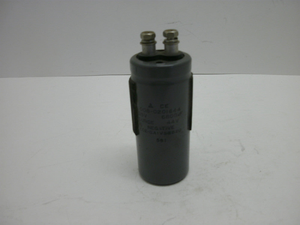 CE 008-0201644 CAPACITOR 35V 6800UF SURGE 44V NEGATIVE ECE-GAIVS682U