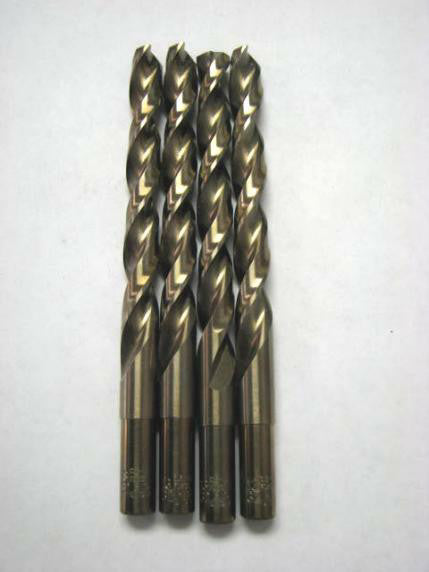 CLE-LINE (C07481) 13/32" x 3-7/8" x 5-1/4" Reduced Shank Jobber Drill - Lot of 4