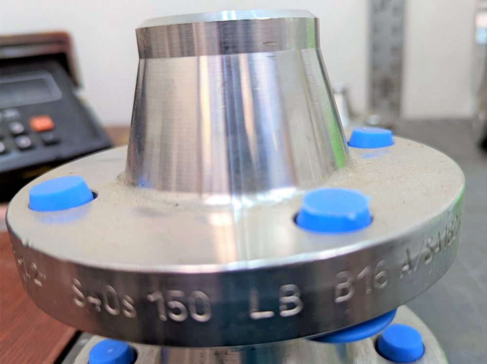 1-1/2" WNRF Stainless Flange 316/316L 150# ANSI S40 Raised Face [B6B4]A #1
