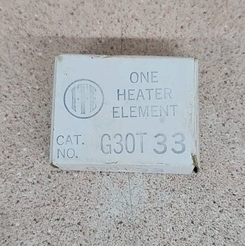 ITE Gould Telemecanique G30T33 Overload Heater Element NOS