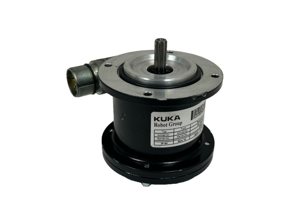 USED KUKA 00-138-219 RESOLVER BOX SIZE 15 2P=6 REV. NR: 2 00138219