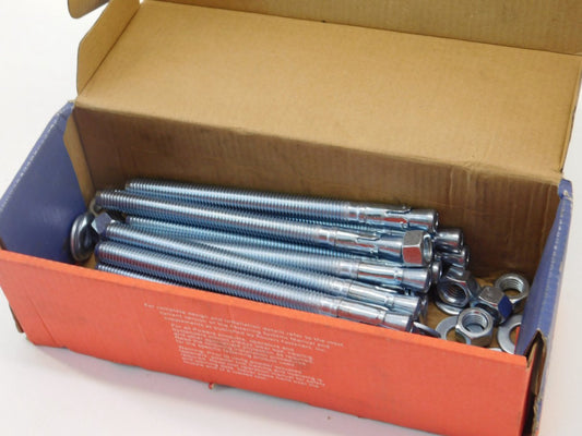 *Box of 17* Powers Fastners 7426SD1 1/2"x7" Power Stud SD1 Seismic Wedge Anch...