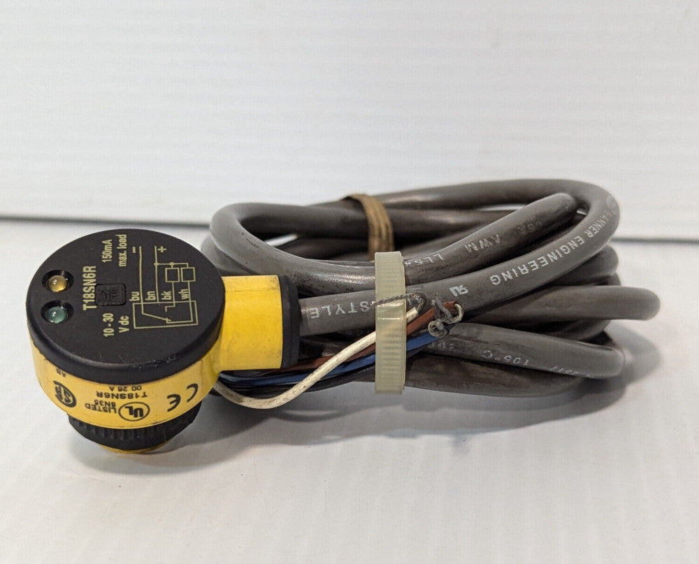 Banner Engineering T18SN6R Photoelectric Sensor, 10-30 VDC 