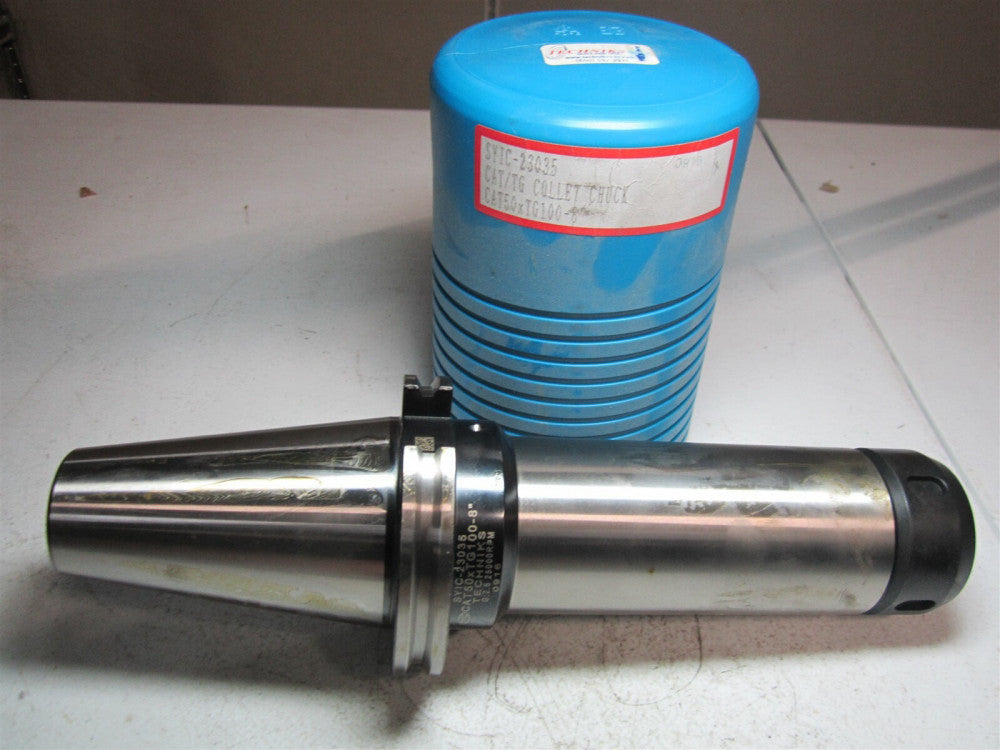 Techniks (SYIC-23035) 3/32" x 1" CAT50 Taper Shank TG TG/PG 100 Collet Chuck