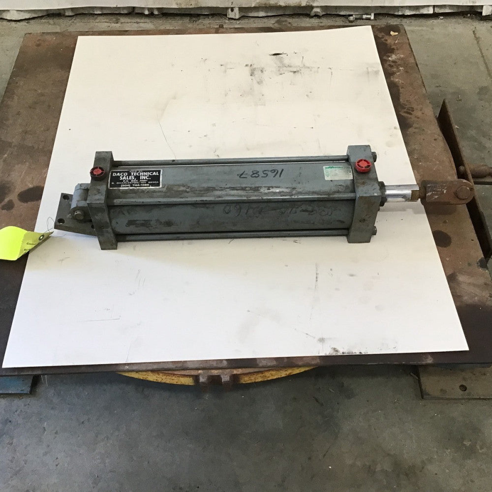 Miller A84B2B Air Pneumatic Cylinder Bore 5 Stroke 17 PSI 250 Rod Dia 1-3/8