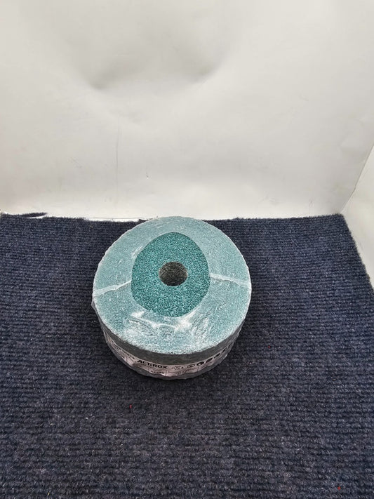 (QTY 25) VSM ACTIROX 150638 Series AF799 5"x7/8" Ceramic Fiber Discs 36 Grit