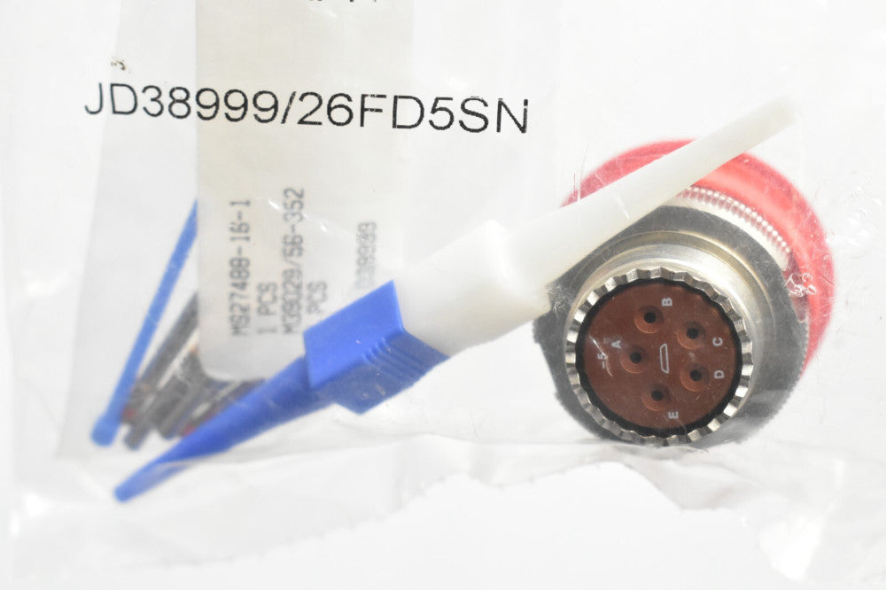 Amphenol JD38999/26FD5SN Circular Connector Plug Assembly D38999/26FD5SN