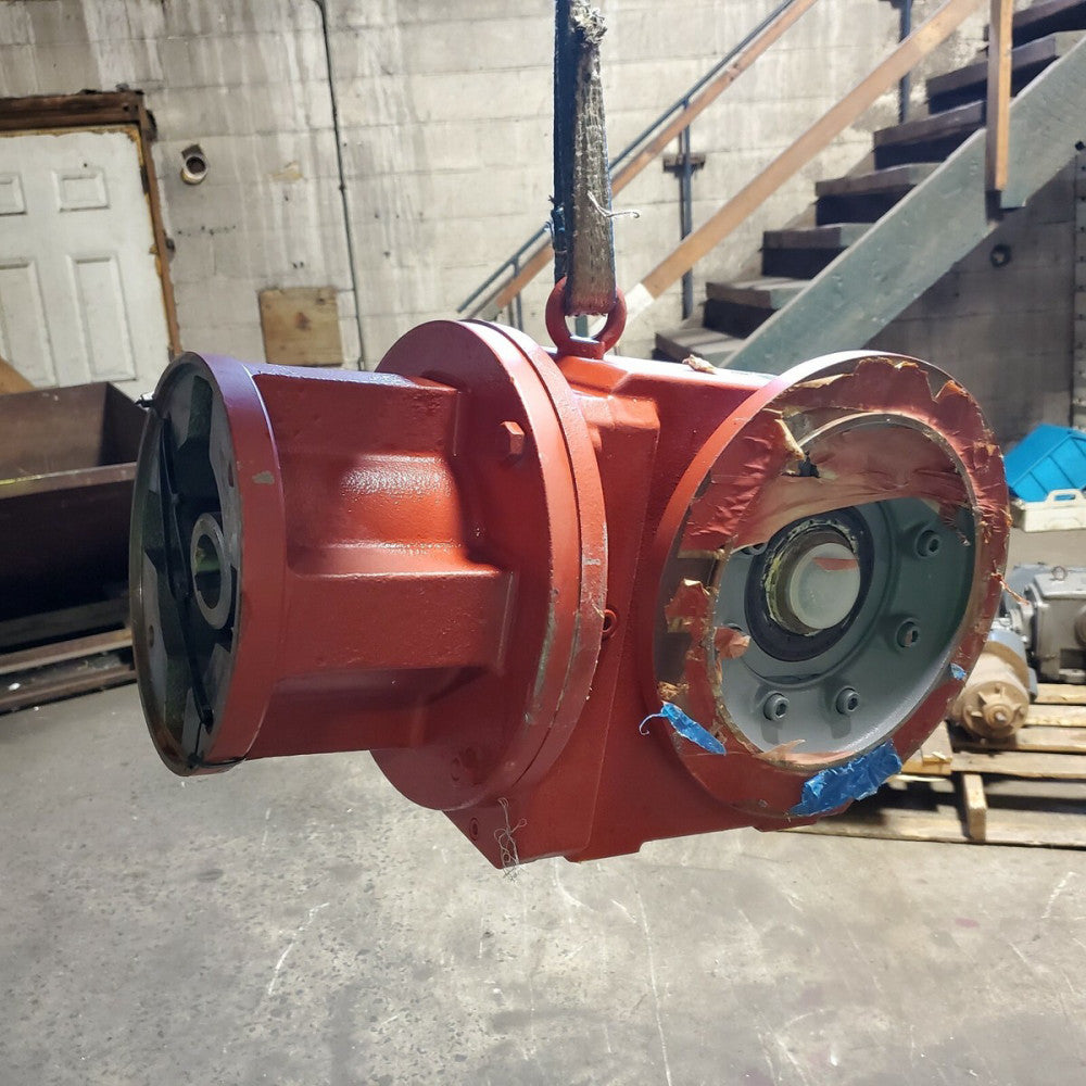 NEW STOBER 15.9:1 RATIO GEAR REDUCER 1750 RPM 17.8 HP 9752 TORQUE 2" BORE