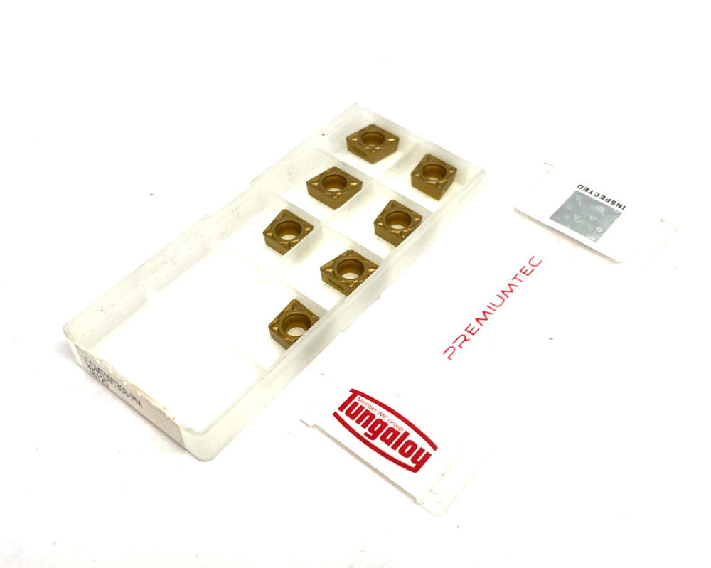 Tungaloy CCMT09T308-PM T6120 Turning Insert 6994862 PKG OF 7