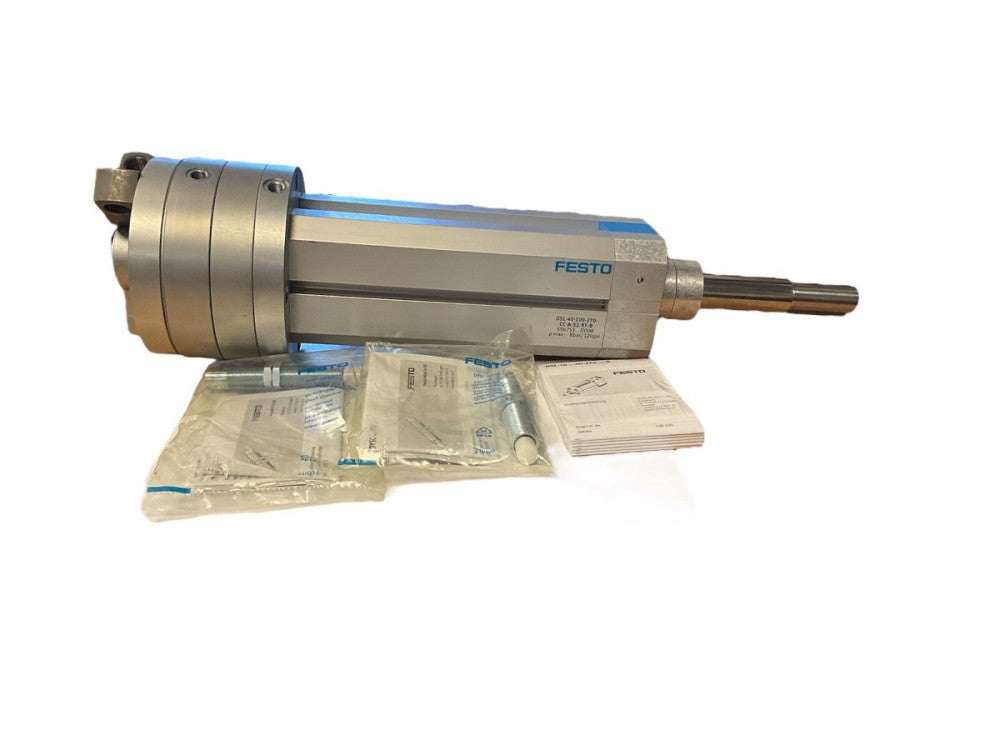 Festo DSL-40-100-270-CC-A-S2-KF-B Pneumatic Rotary Linear Actuator  Stroke 8bar