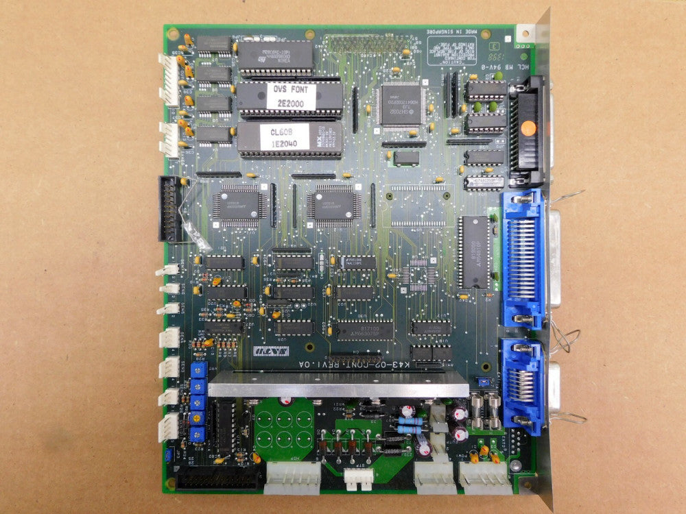 SATO CL608 Circuit Board Logic Board 98070046 HCLMB94V-0 K43-02-CONT REVI.0A