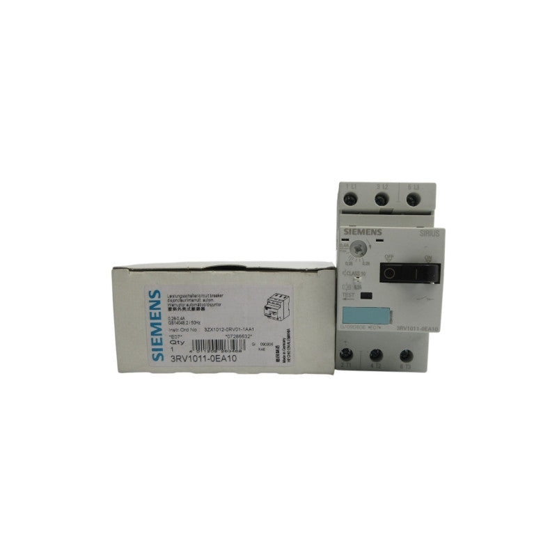 SIEMENS 3RV1011-0EA10 600VAC 0.28-0.4A NSMP