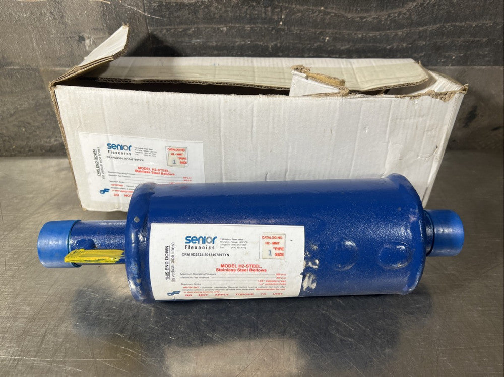 Nos Surplus Senior Flexonics 1” SS Bellows Sweat Expansion Compensator - H2-MMT