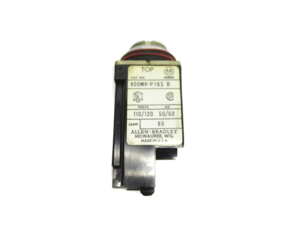 ALLEN BRADLEY 800MR-P16S SER. D (AS PICTURED) UNMP
