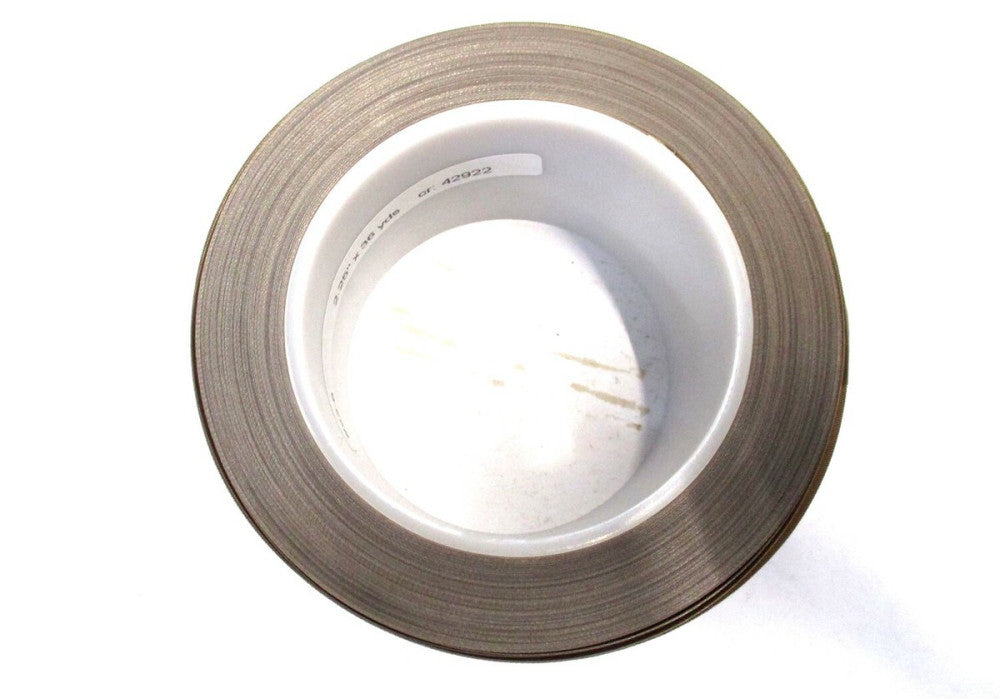 NEW (69860617) 2-1/4" x 36 yd x .006" Brown Non-Stick Teflon Fabric Roll