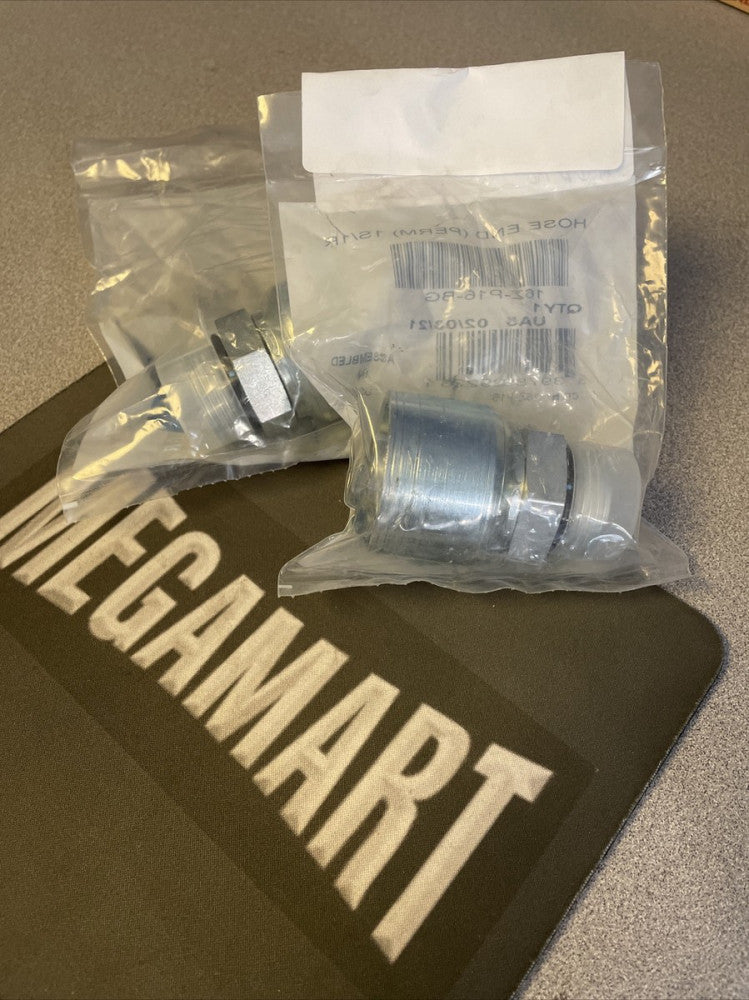 (2) BRAND NEW EATON 16Z-P16-BG HOSE END