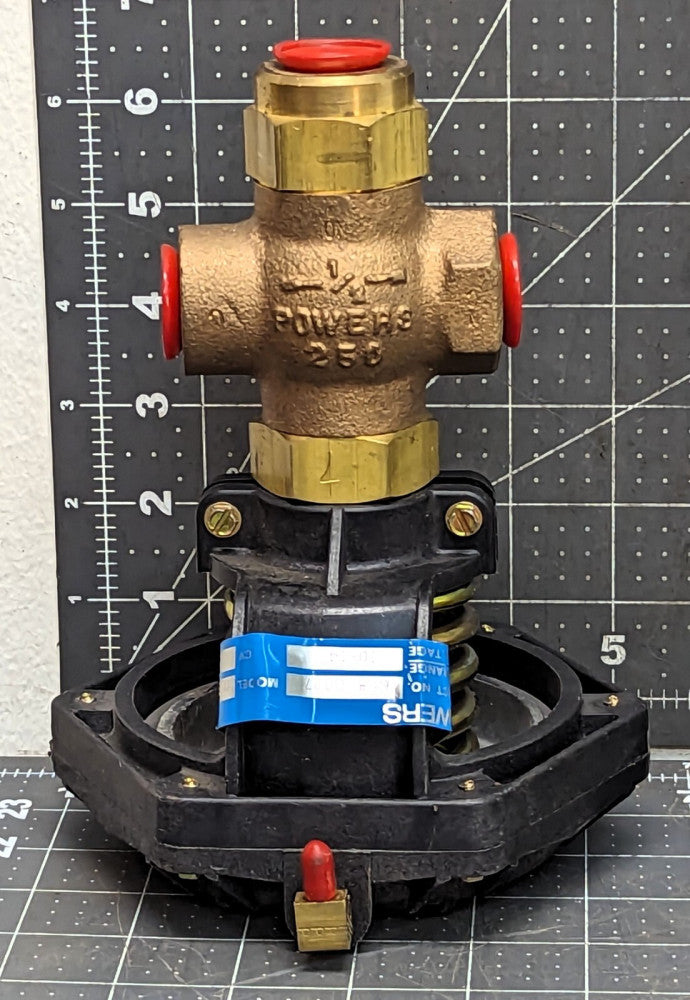 3-Way 1/2" Valve, 2.5 CV, 10-14 Pounds 658 Siemens Powertop 658027 NEW [Z3B2]