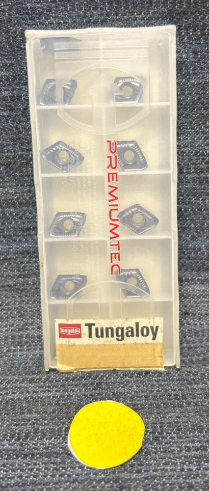 TUNGALOY INDEXABLE DRILL INSERT XPMT 07H308R-DJ AH725  LOT OF 10