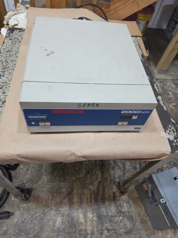 Branson 2000BDC 40:0.8 Power Supply 101-132-668 800W