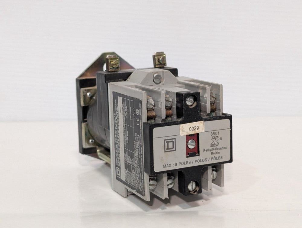 Square D 8501XD040, Series A, Industrial Control Relay, 24vdc Coil, 4NO Contacts