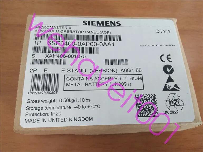 One Brand New SIEMENS 6SE6400-0AP00-0AA1 Micromaster Advanced Operatot Panel  