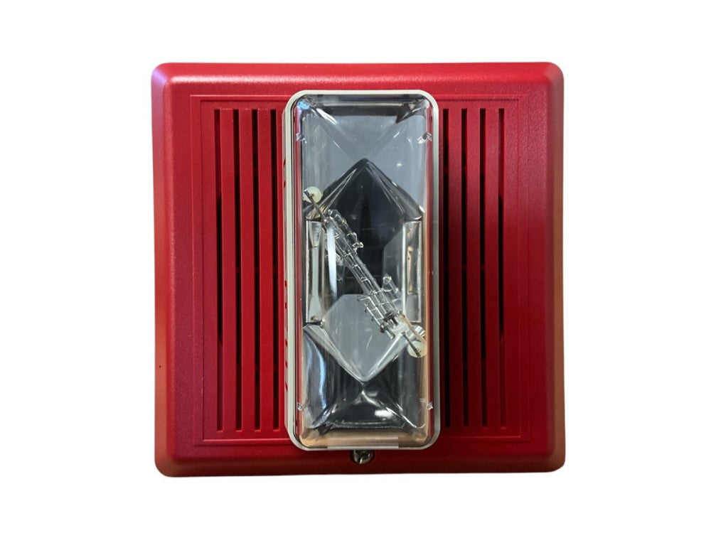 EST Edwards 757-3A-T Fire Alarm Horn Strobe Wall Red